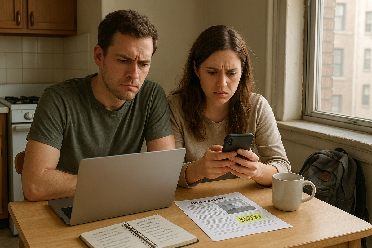 Illustration des arnaques à la location : 9 signaux d’alerte et le bon réflexe à avoir