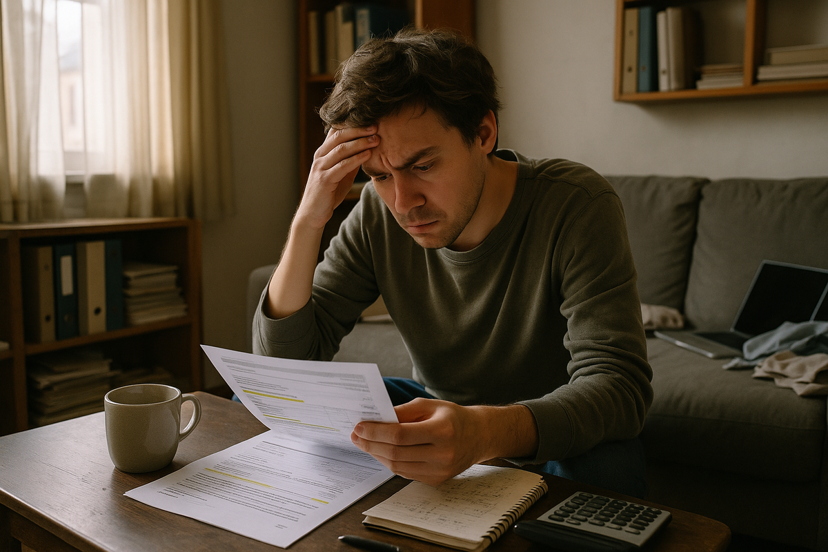 Illustration de la vérification de justificatifs pour contester des charges trop élevées