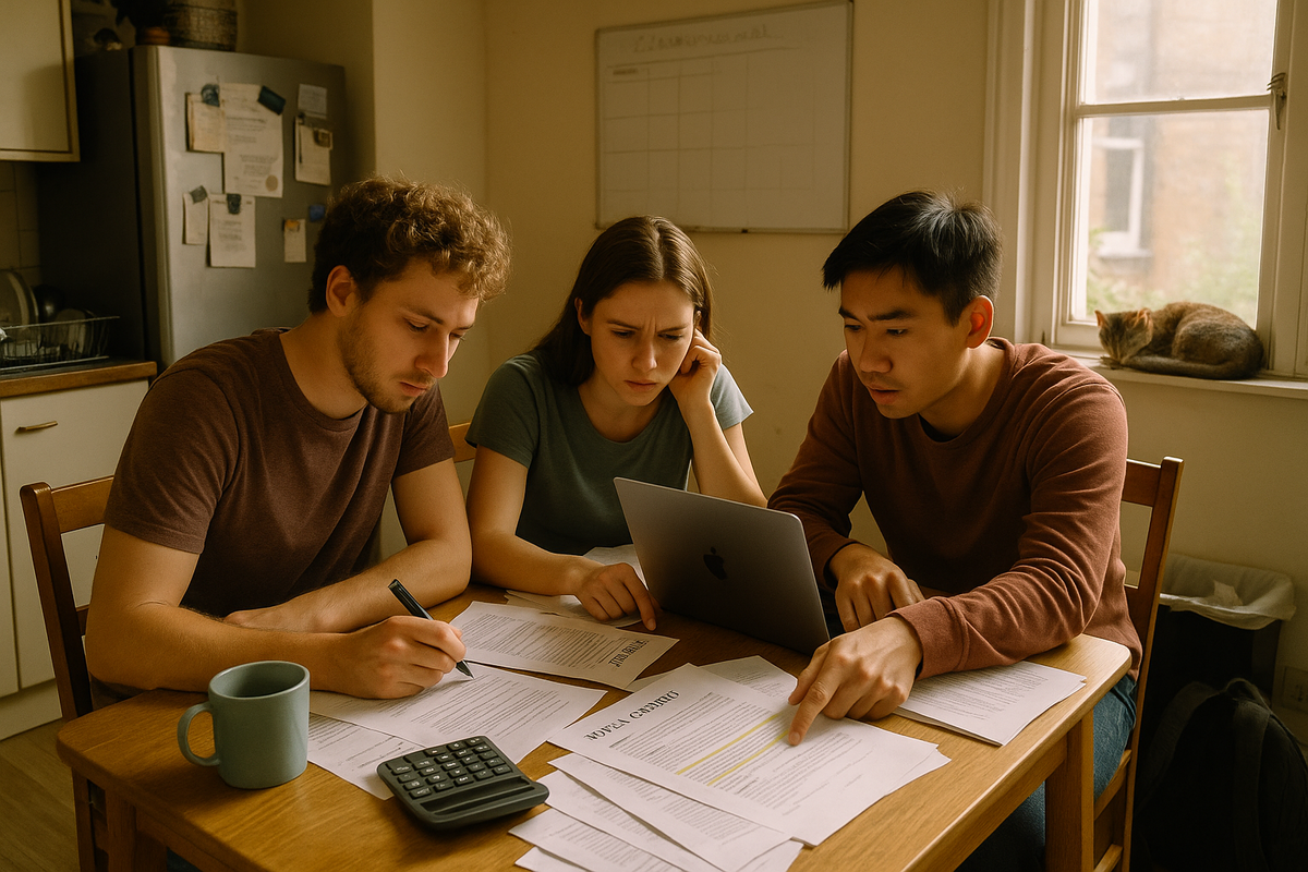 Illustration de la colocation et des clauses à vérifier