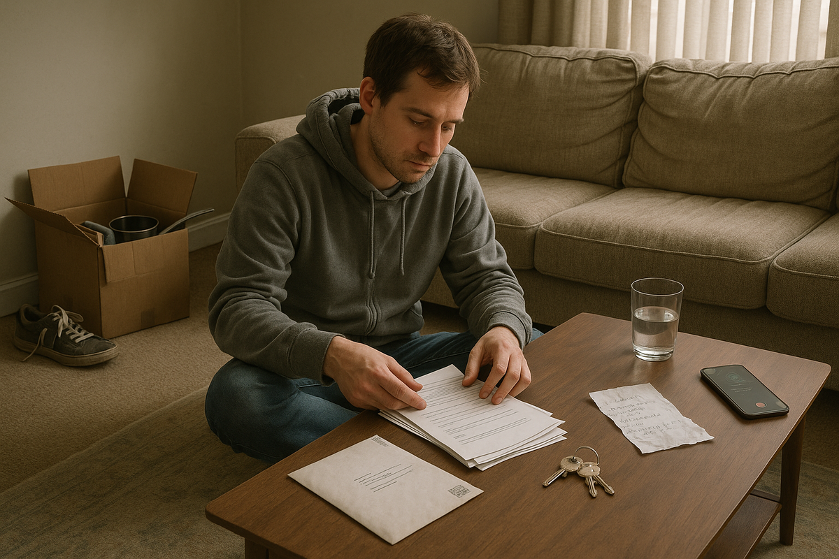 Illustration des délais et de la procédure pour récupérer une caution