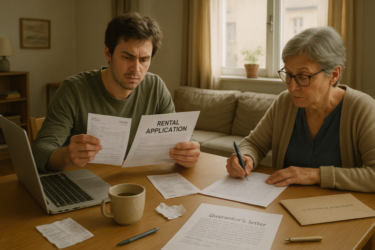 Illustration de la différence entre GLI et caution solidaire pour votre dossier