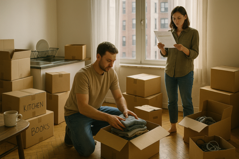 Illustration du préavis de départ selon la zone et le type de bail