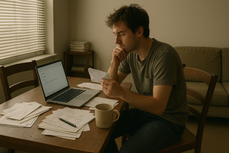 Illustration d’une quittance de loyer : facturation ou refus d’envoi mensuel