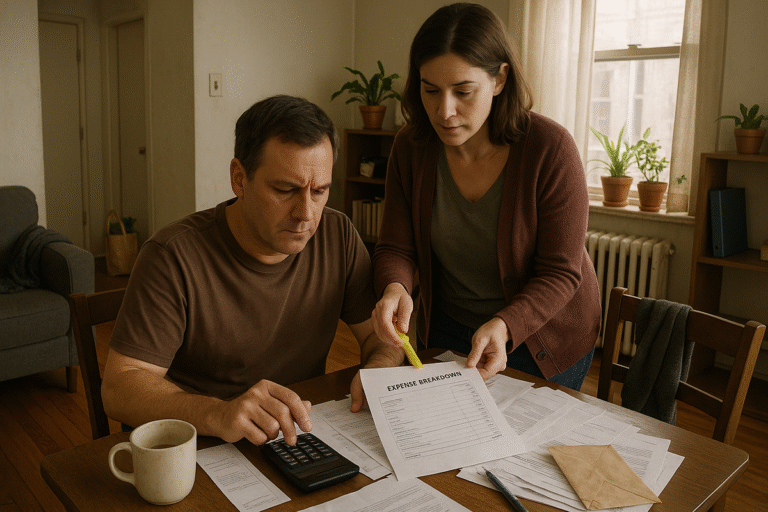 Illustration de la régularisation annuelle des charges