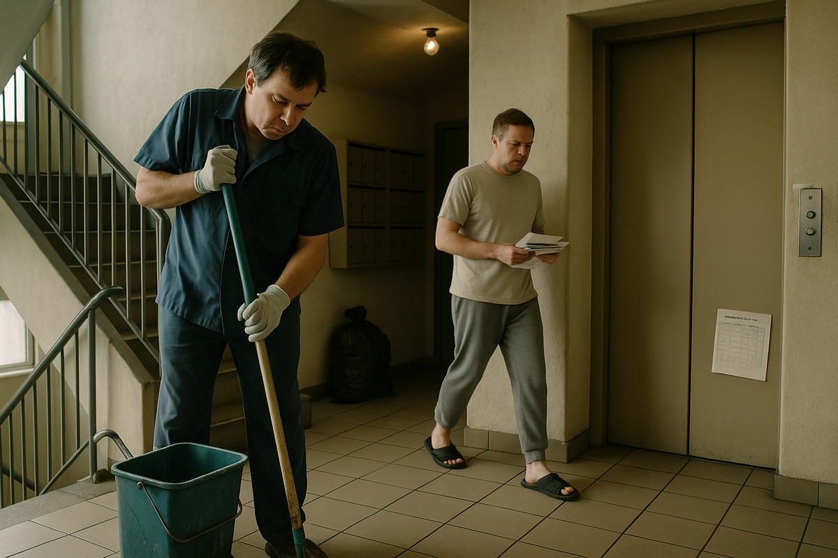 Illustration de la répartition des charges locatives récupérables ou non