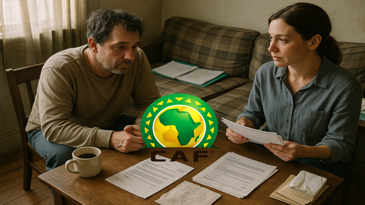 Illustration d’une situation de retard de loyer avec documents et calculatrice