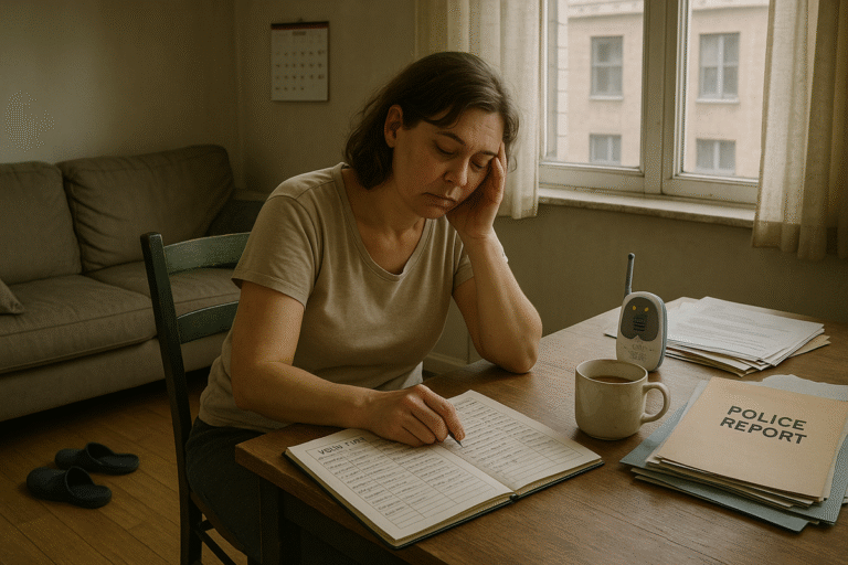 Illustration d’un voisin bruyant et des droits immédiats avec les preuves nécessaires